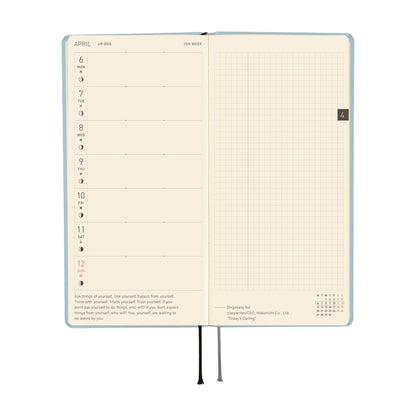 Hobonichi - 2026 Weeks, Paper Series: Sky | English