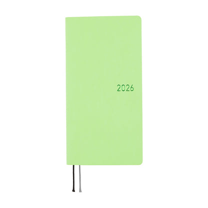 Hobonichi - 2026 Weeks, Smooth: Melon Sorbet | English
