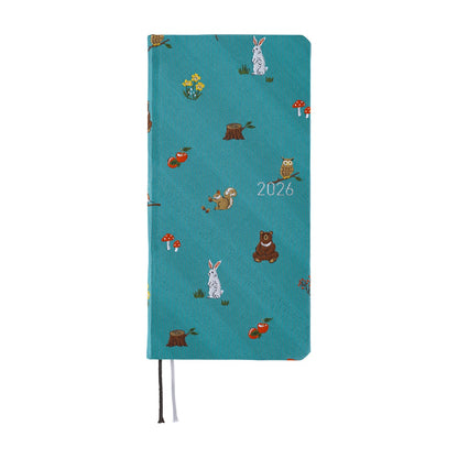 Hobonichi - 2026 Weeks, Bow & Tie: In the Forest | English