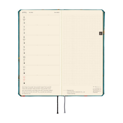Hobonichi - 2026 Weeks, Bow & Tie: In the Forest | English