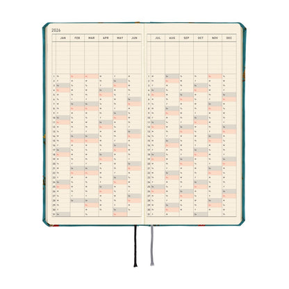 Hobonichi - 2026 Weeks, Bow & Tie: In the Forest | English
