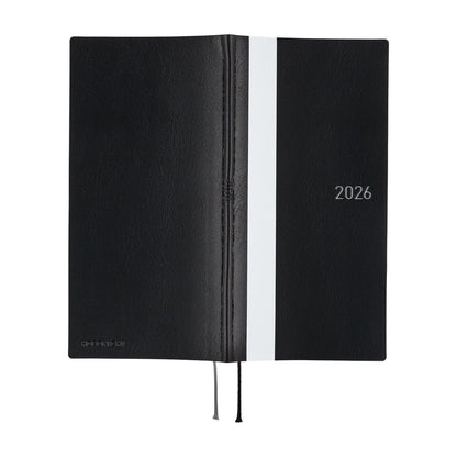 Hobonichi - 2026 Weeks, White Line: Black | English