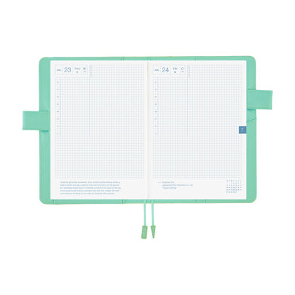 Hobonichi - Chamomile Mint | A5 Cousin Cover