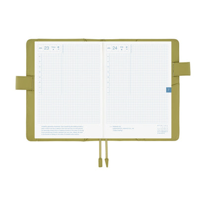Hobonichi - Leather: Sage Green | A5 Cousin Cover
