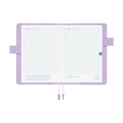 Hobonichi - Honey Lilac | A5 Cousin Cover