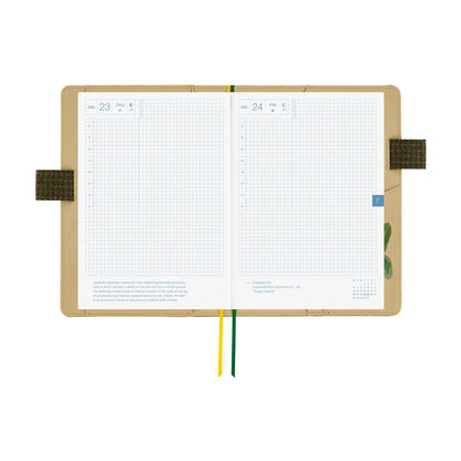 Hobonichi - Tolight: Garden of Botany | A5 Cousin Cover