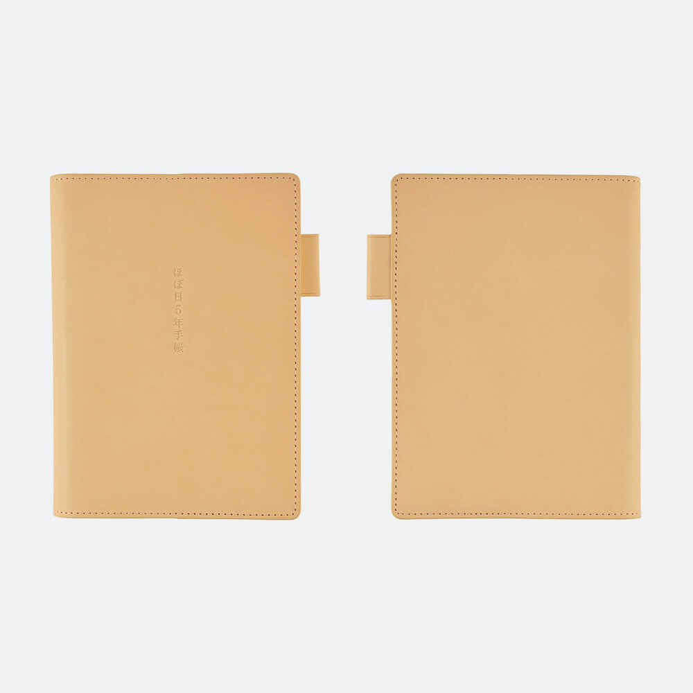 Hobonichi - 5-Year Techo Cover, Leather (Natural) | A6