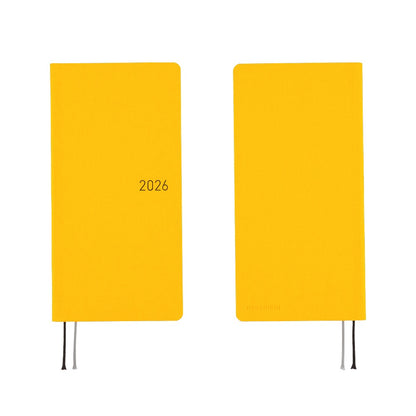 Hobonichi - 2026 Weeks, Colors: Full Moon Yellow | English