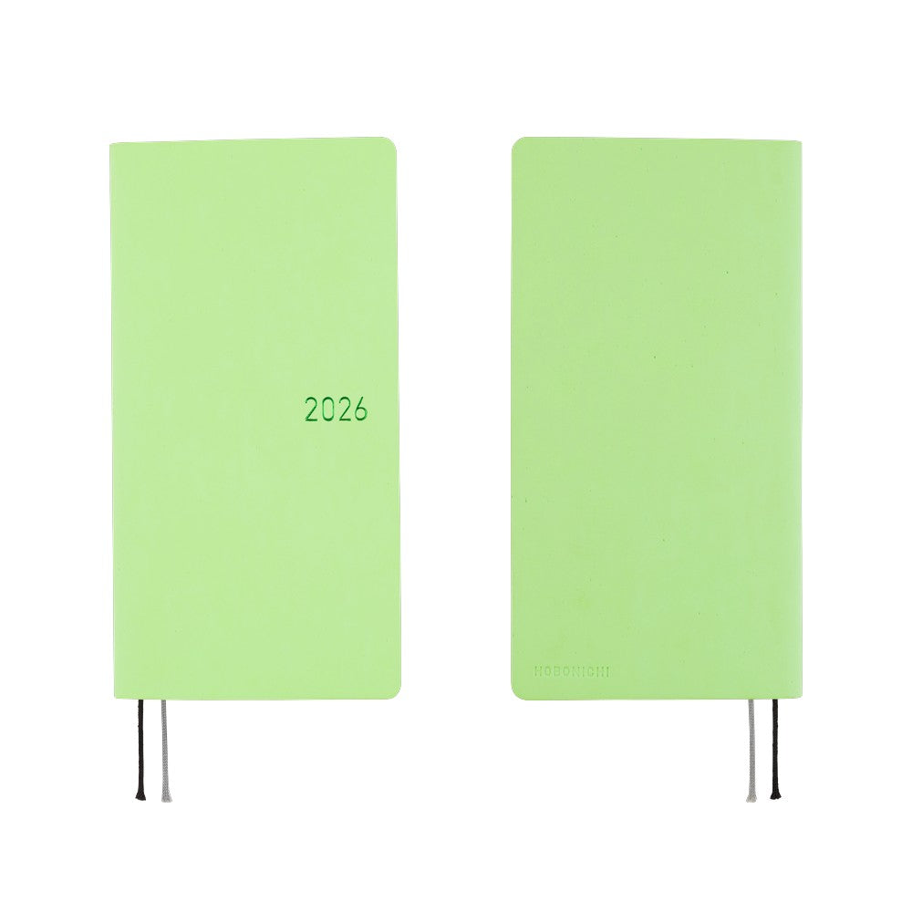 Hobonichi - 2026 Weeks, Smooth: Melon Sorbet | English