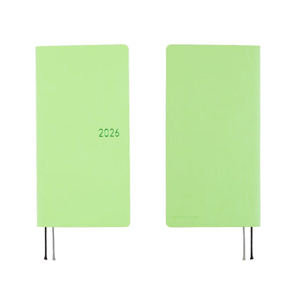 Hobonichi - 2026 Weeks, Smooth: Melon Sorbet | English