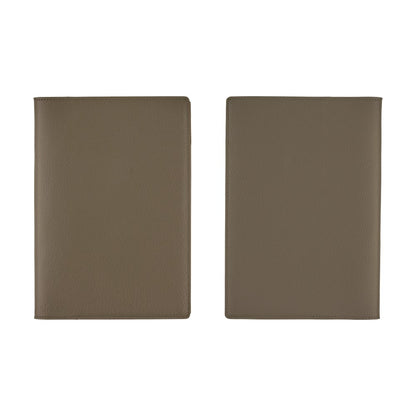 Hobonichi - Leather: Taut (Grey & Light Blue) | A5 Cousin Cover