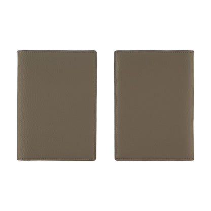 Hobonichi - Leather: Taut (Grey & Light Blue) | A6 Techo Cover