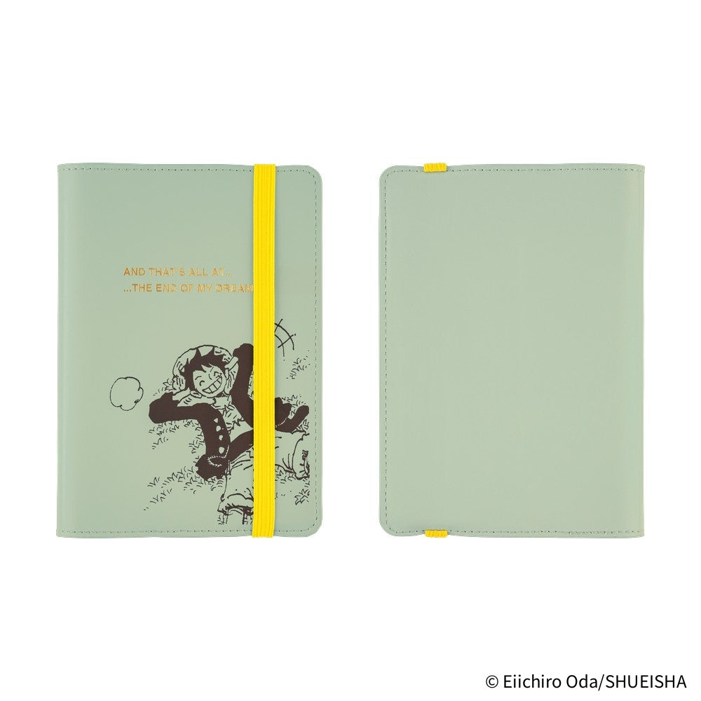 Hobonichi - ONE PIECE magazine:  End of Luffy’s Dream (Mint Green) | A6 Techo Cover