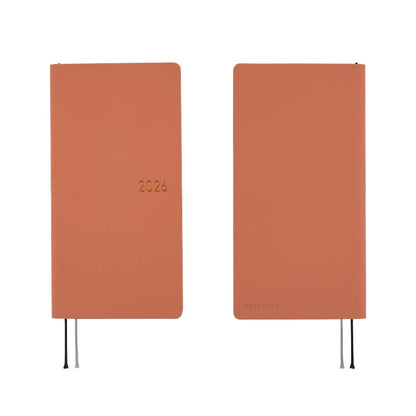 Hobonichi - 2026 Weeks, Smooth: Milk Cocoa | English