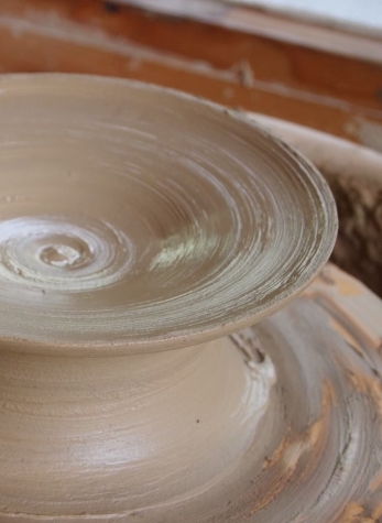 Japanese Pottery being made