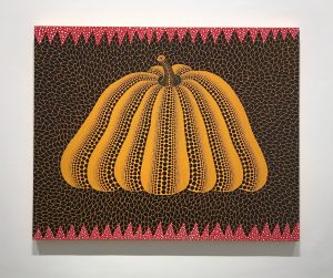 Yayoi Kusama Pumpkin Painting