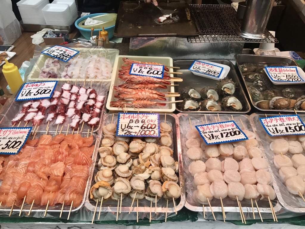 What I ate in Japan - Kuromon Market
