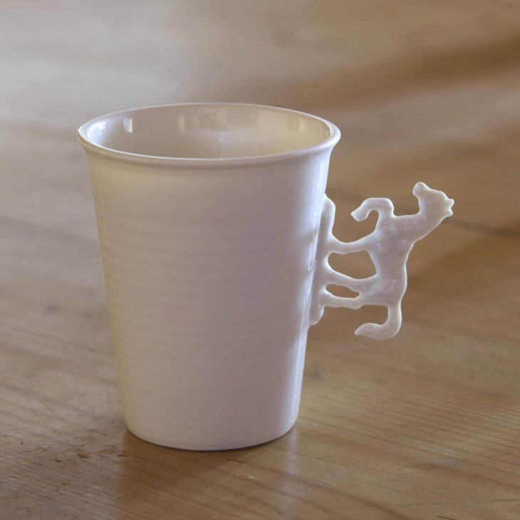 Yukiko Kitahara Porcelain Horse Cup