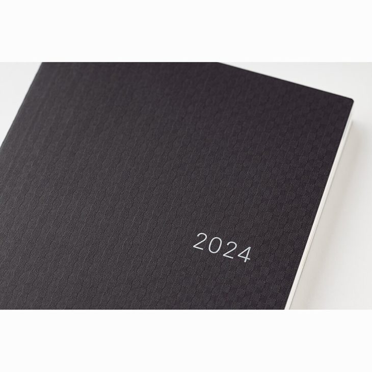  Hobonichi 2024 HON Paper Series: Black Gingham