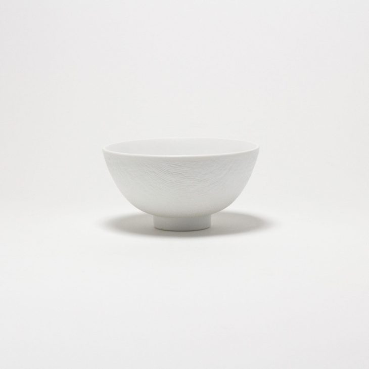 Porcelain Grain Bowl - Quilt Design